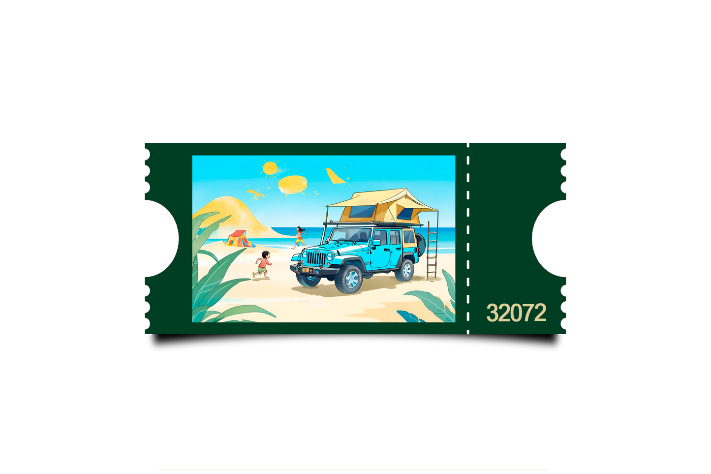 Boleto Ilustración N 32072