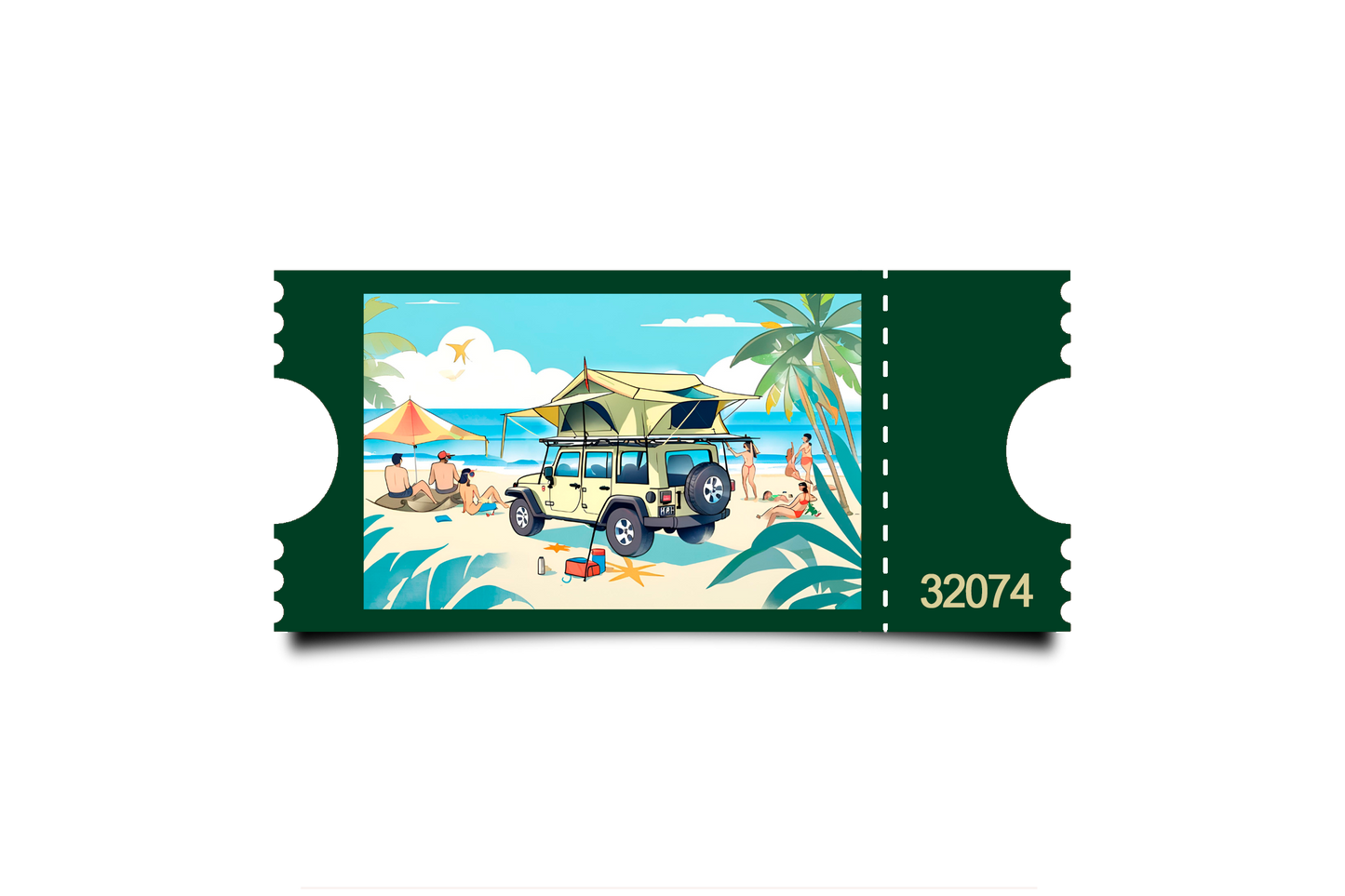 Boleto Ilustración N 32074