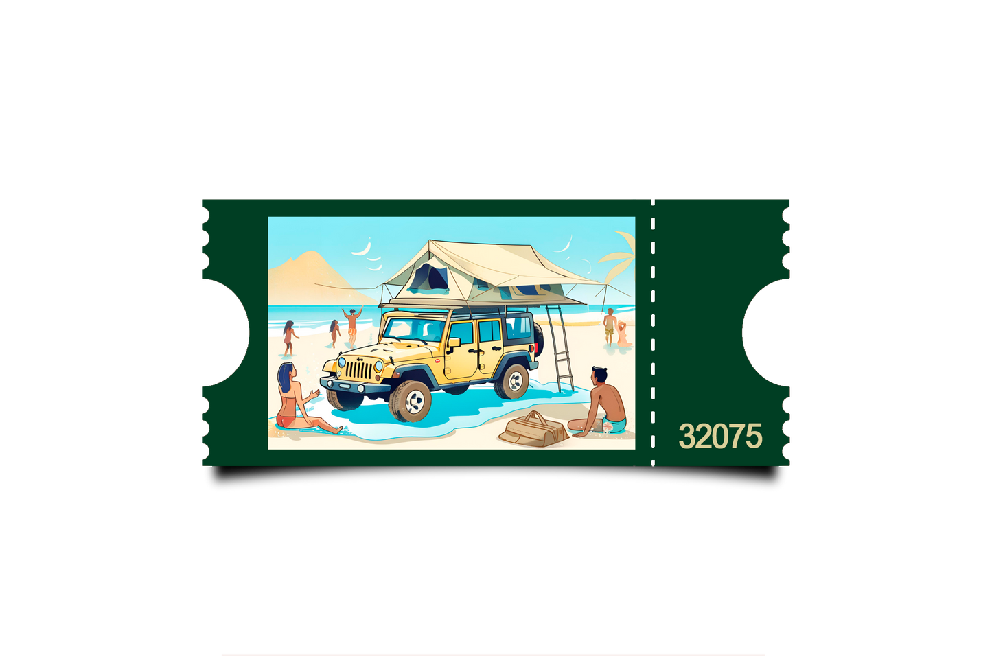Boleto Ilustración N 32075