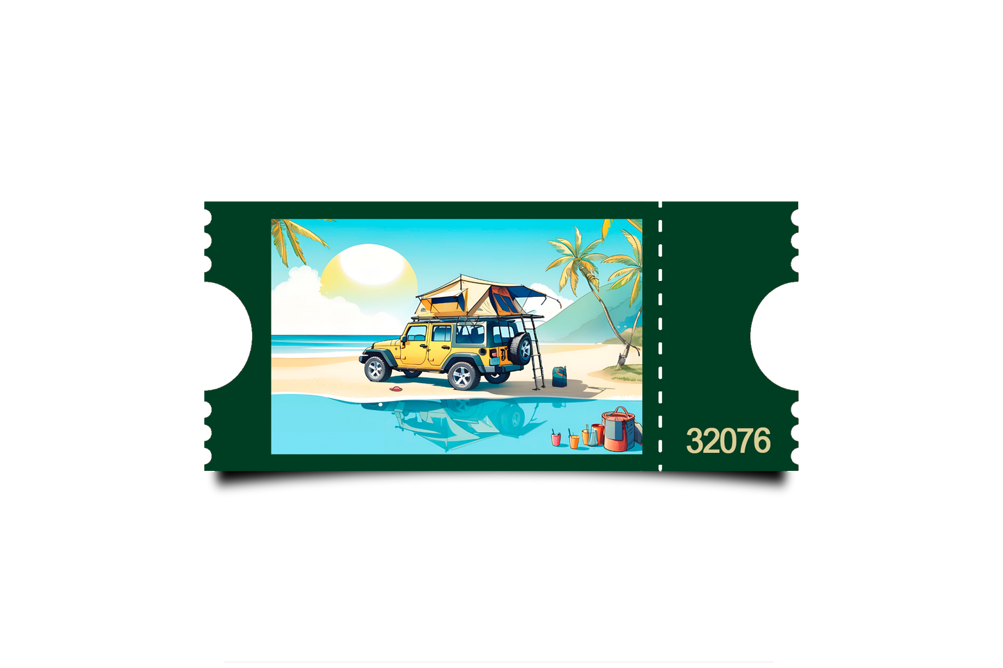 Boleto Ilustración N 32076