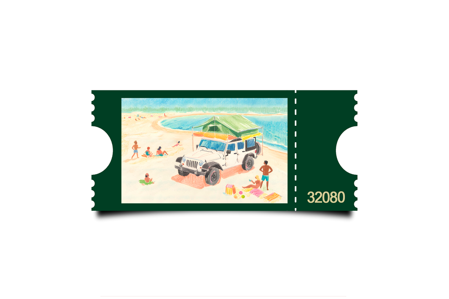 Boleto Ilustración N 32080