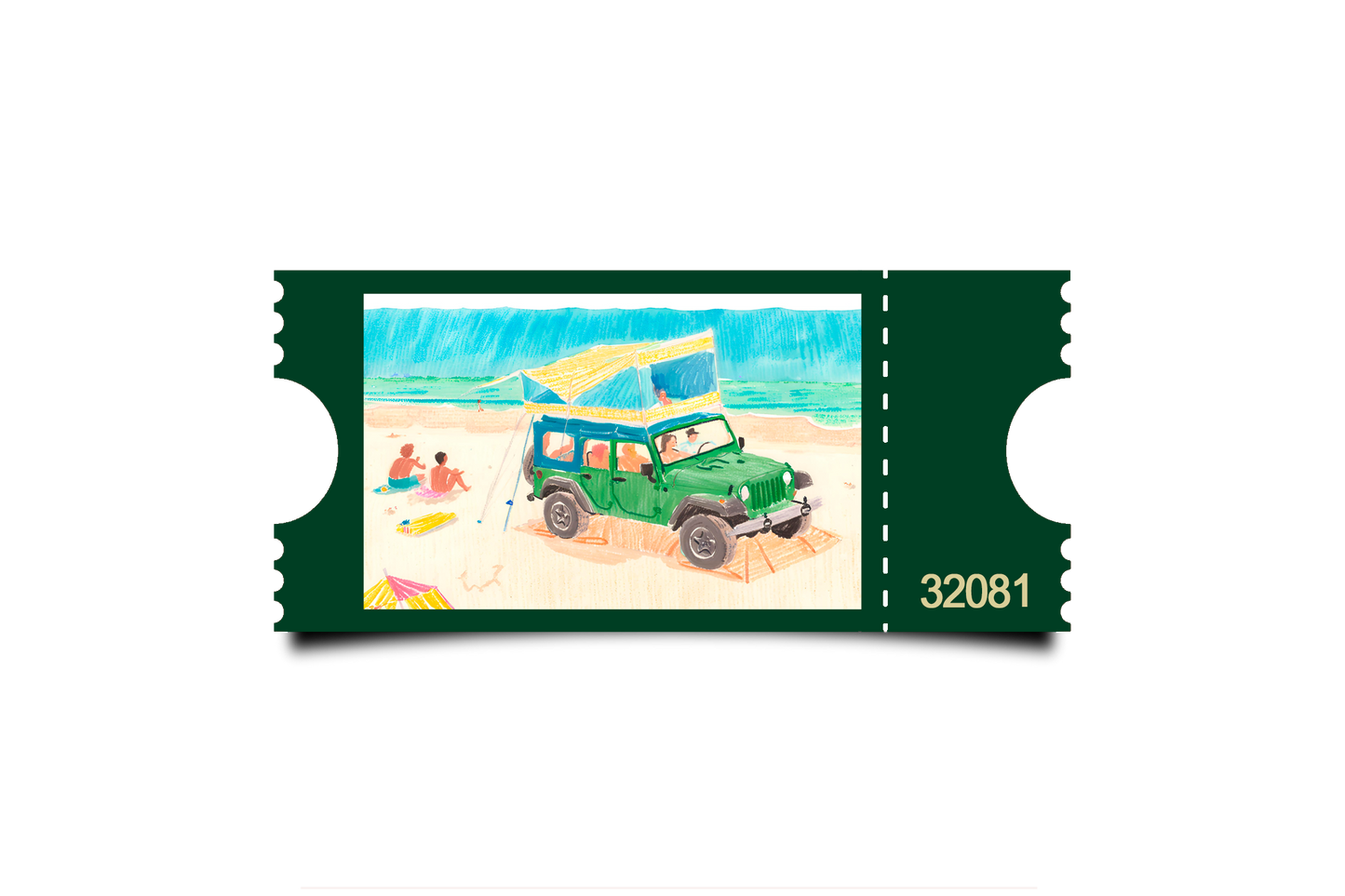 Boleto Ilustración N 32081