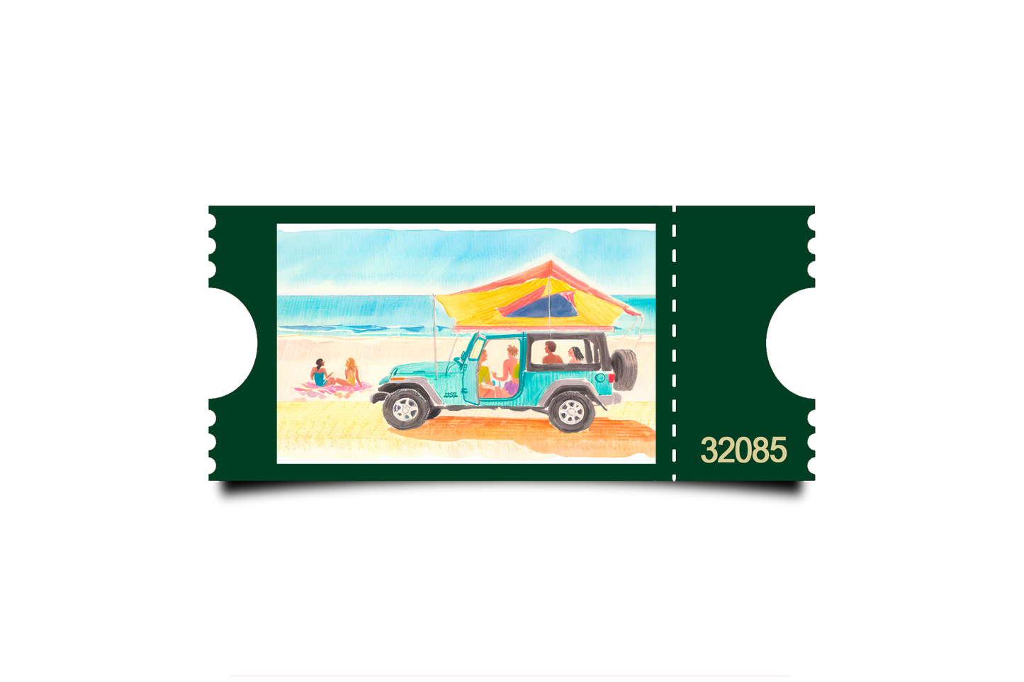 Boleto Ilustración N 32085