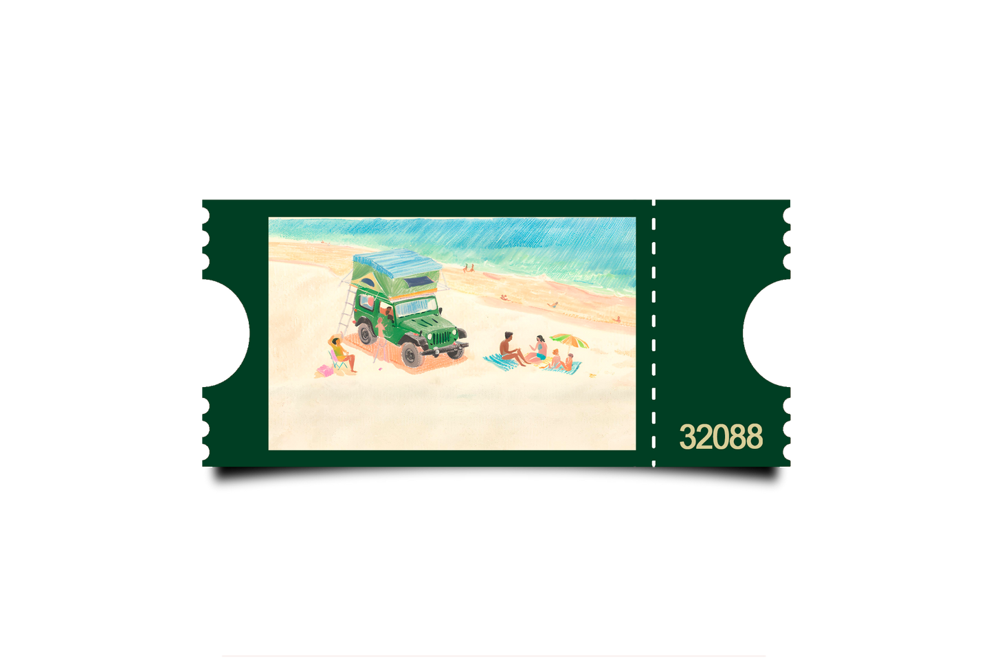 Boleto Ilustración N 32088