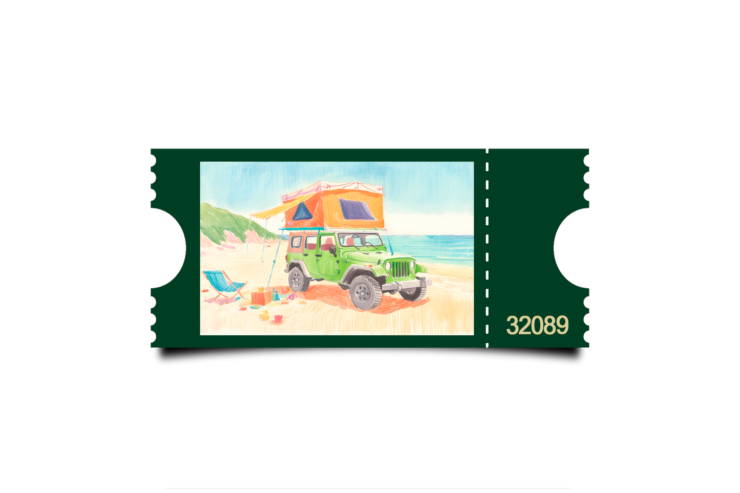 Boleto Ilustración N 32089
