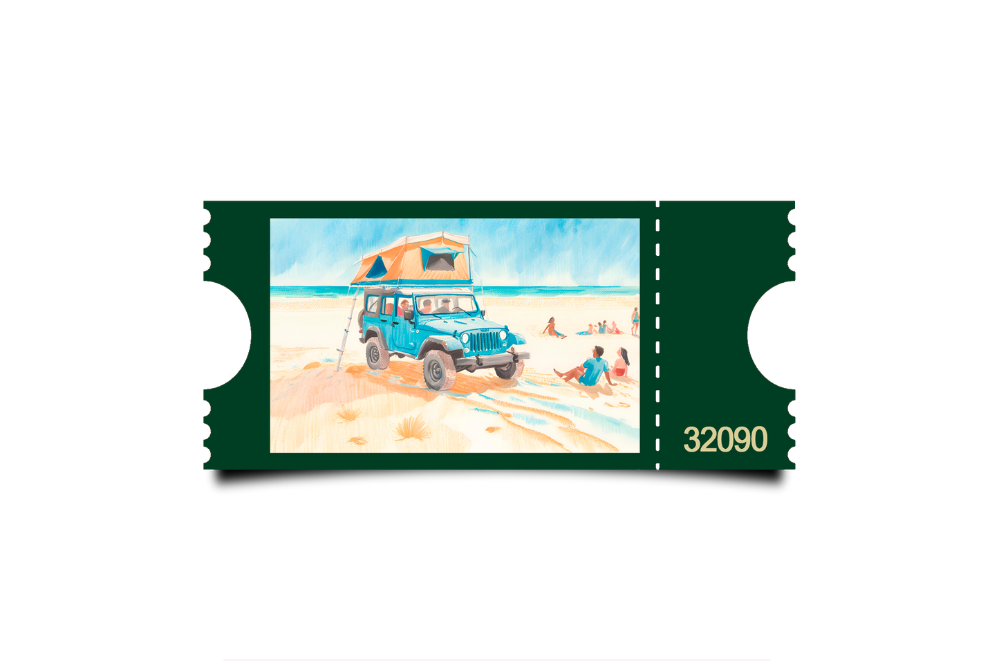 Boleto Ilustración N 32090