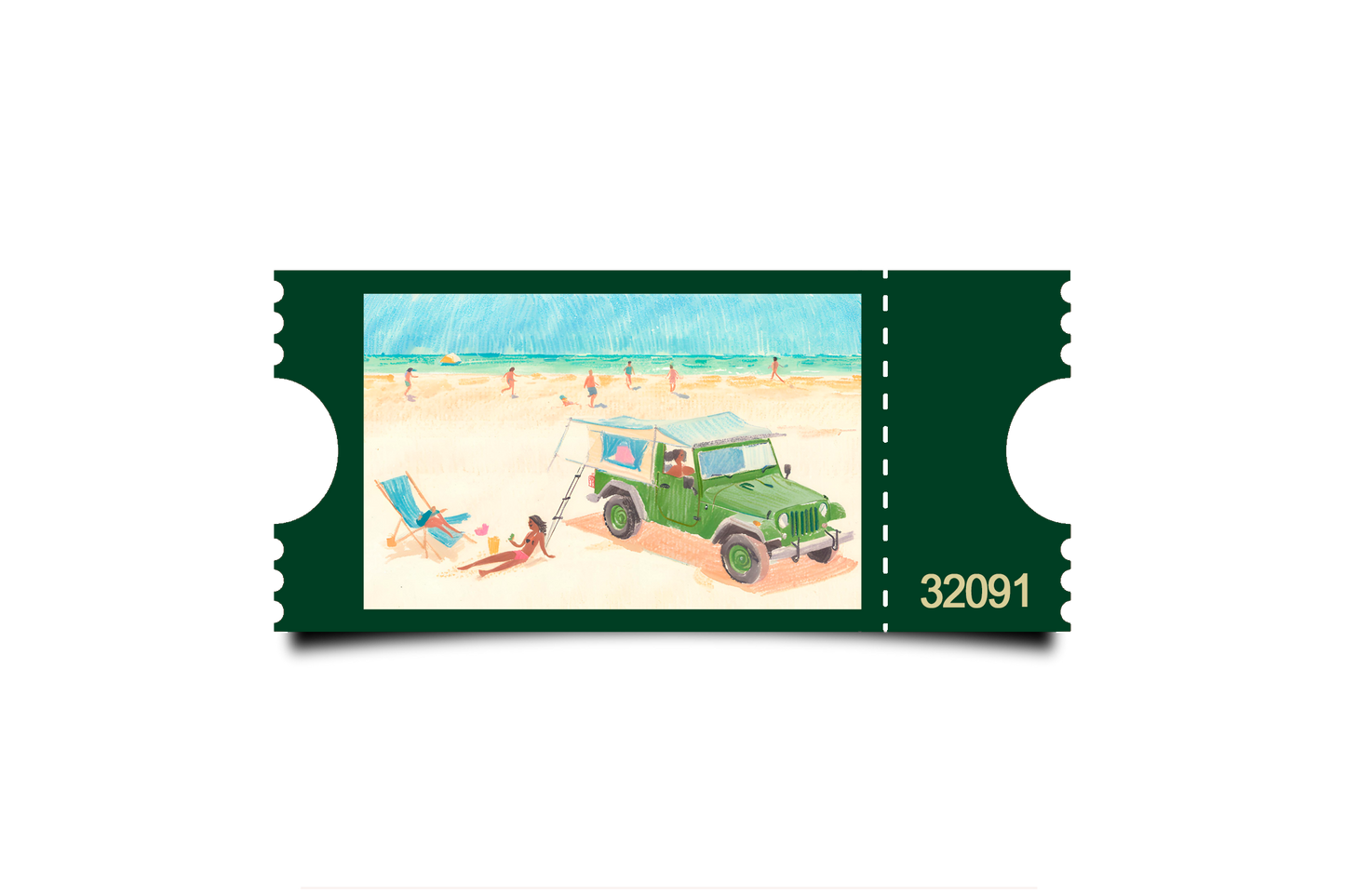 Boleto Ilustración N 32091