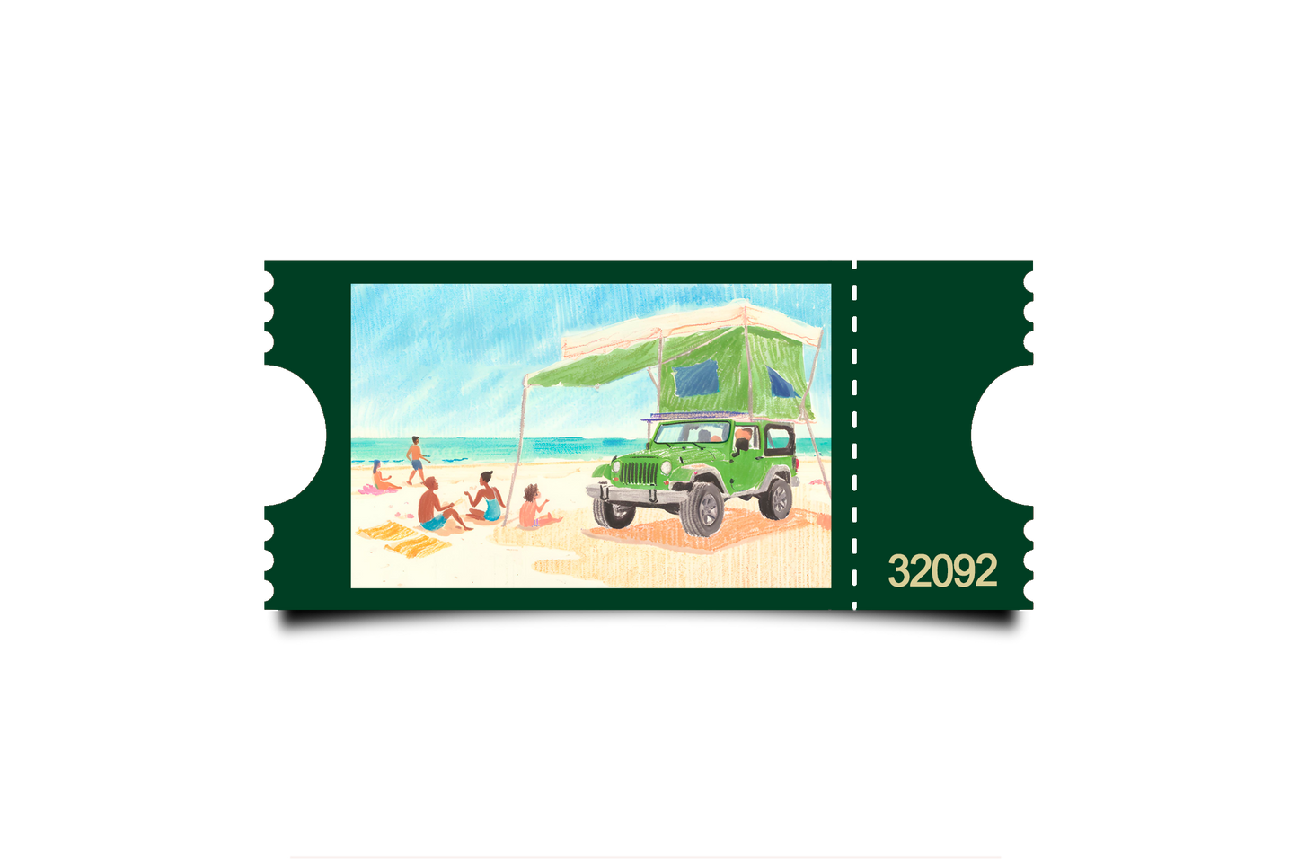 Boleto Ilustración N 32092