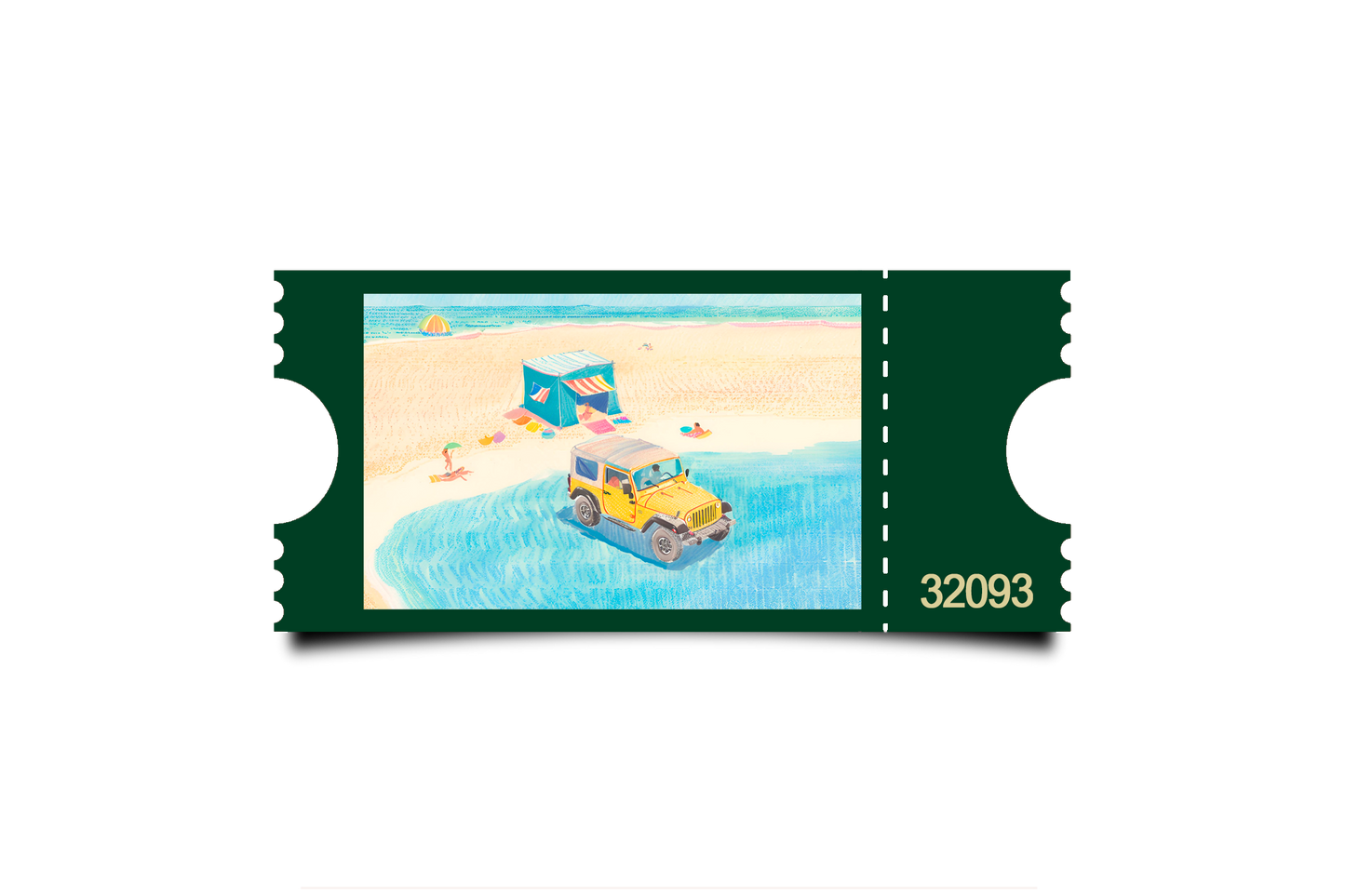 Boleto Ilustración N 32093