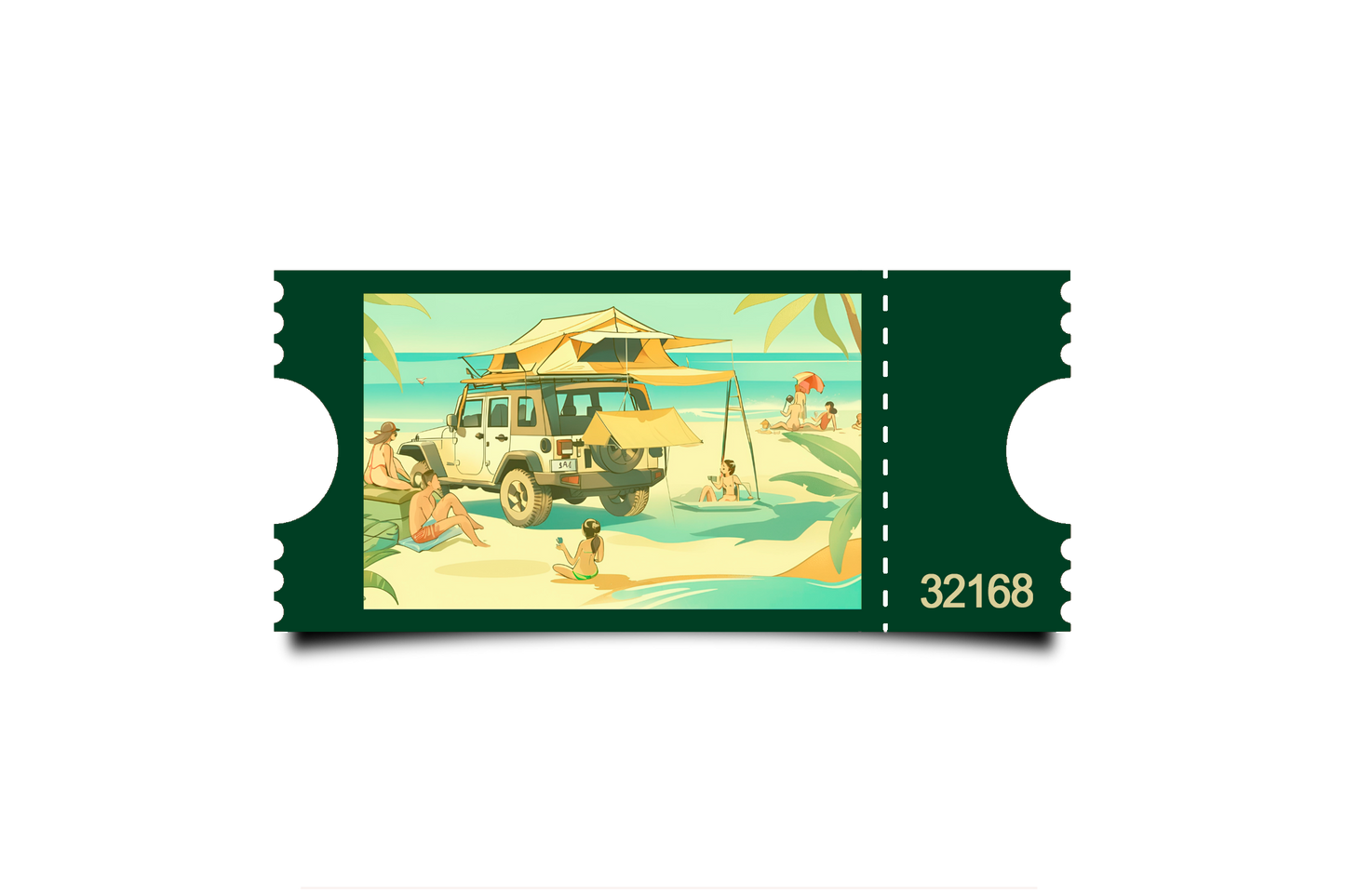 Boleto Ilustración N 32168