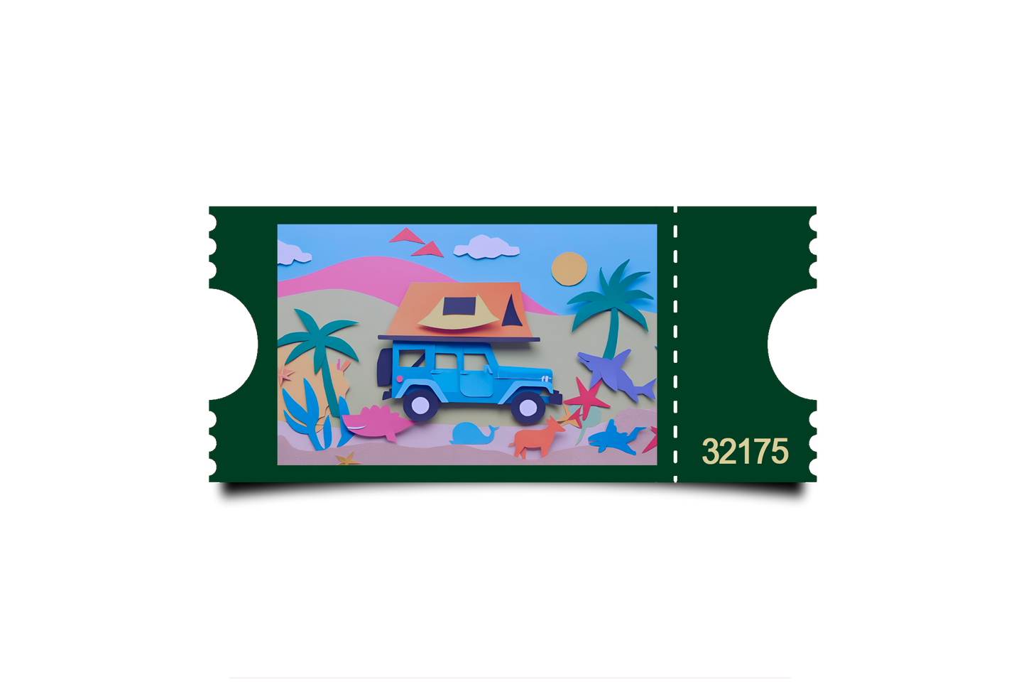Boleto Ilustración N 32175