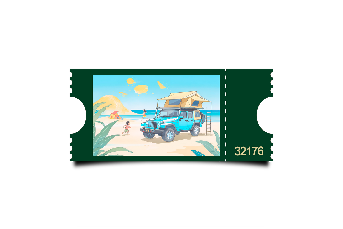 Boleto Ilustración N 32176