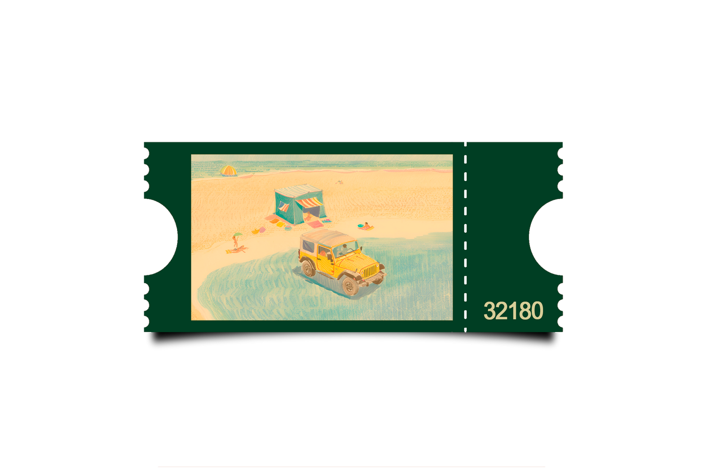 Boleto Ilustración N 32180
