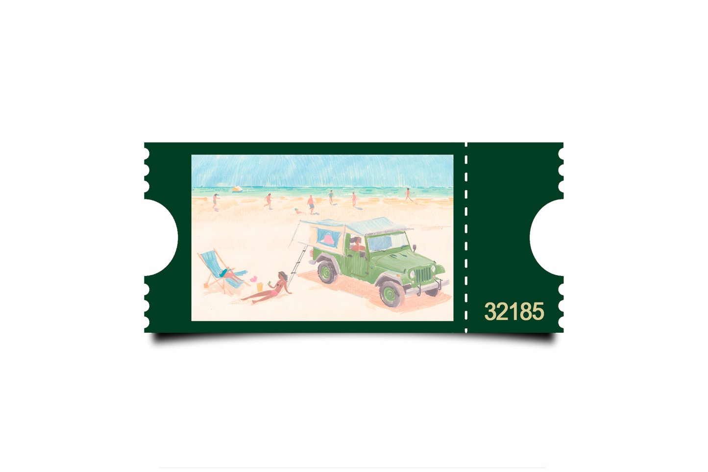 Boleto Ilustración N 32185
