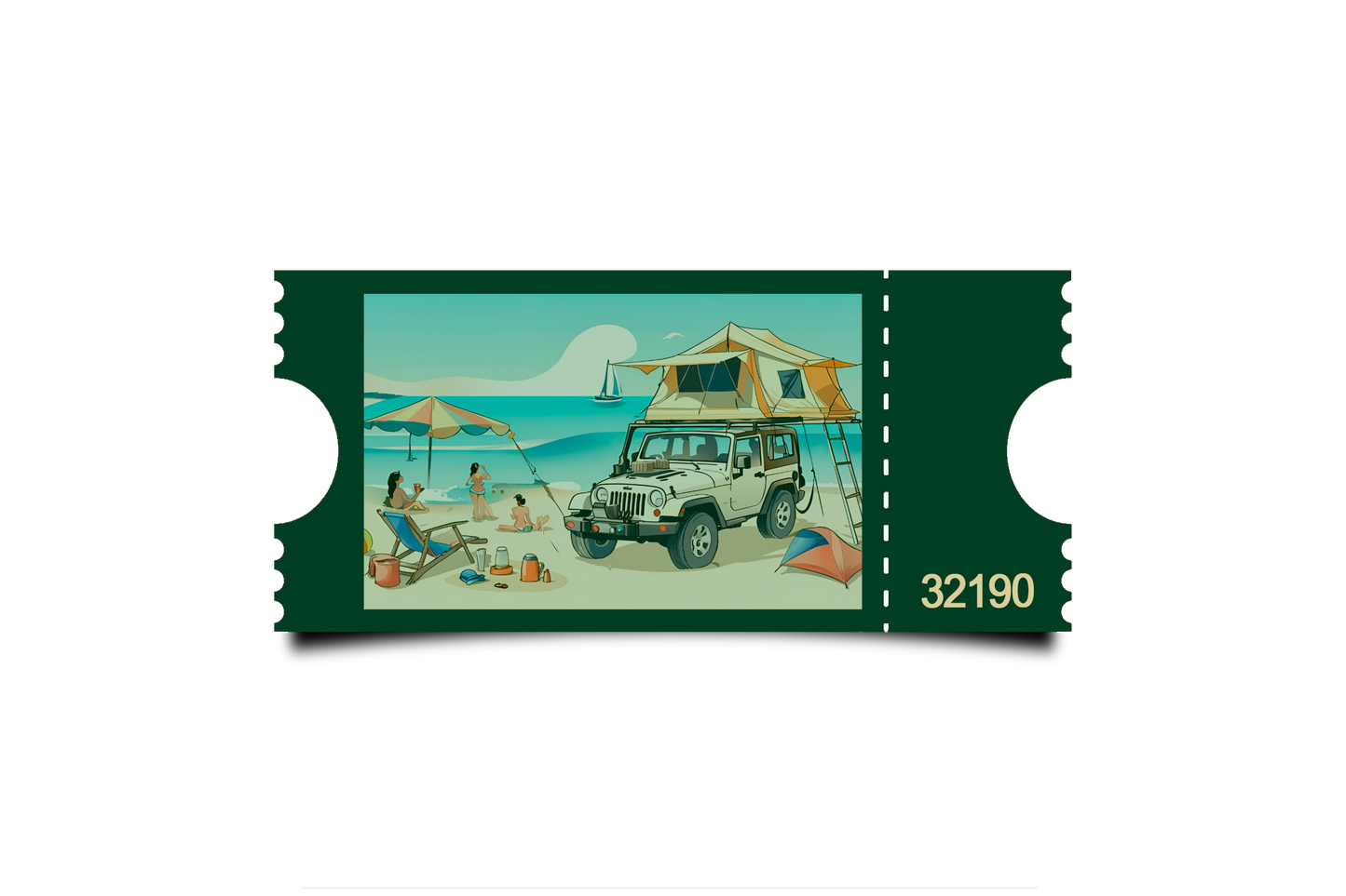 Boleto Ilustración N 32190
