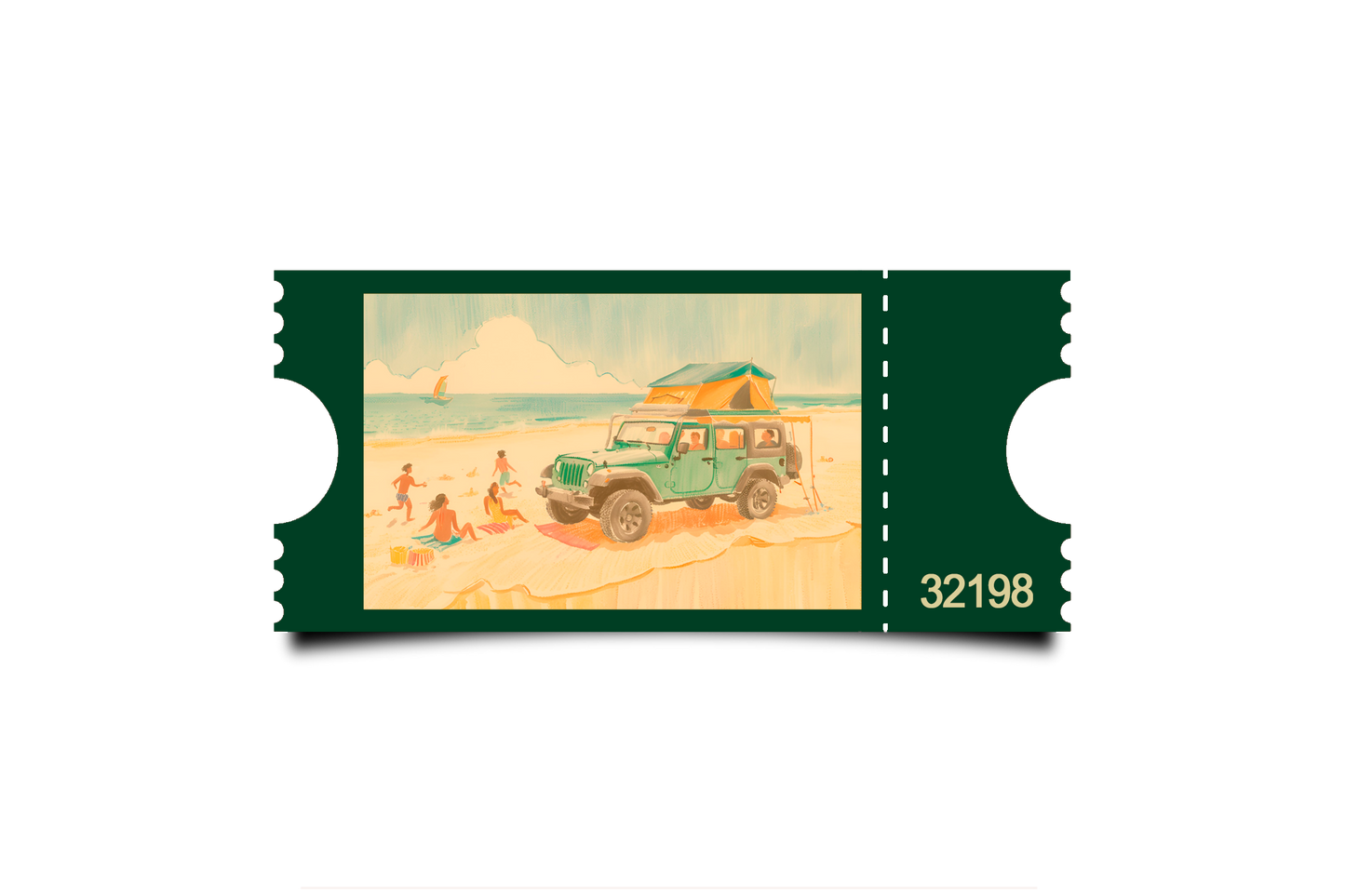 Boleto Ilustración N 32198