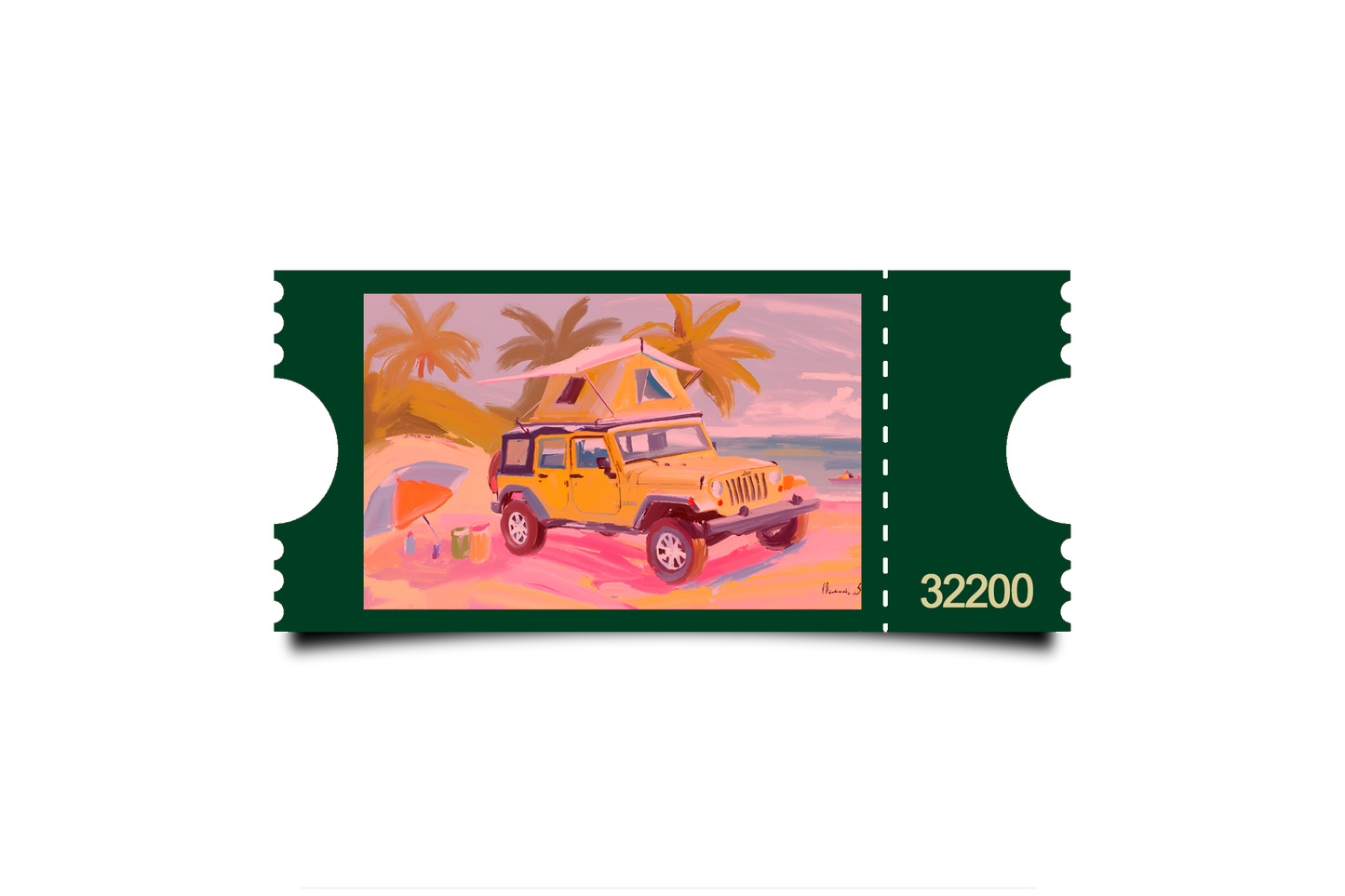 Boleto Ilustración N 32200