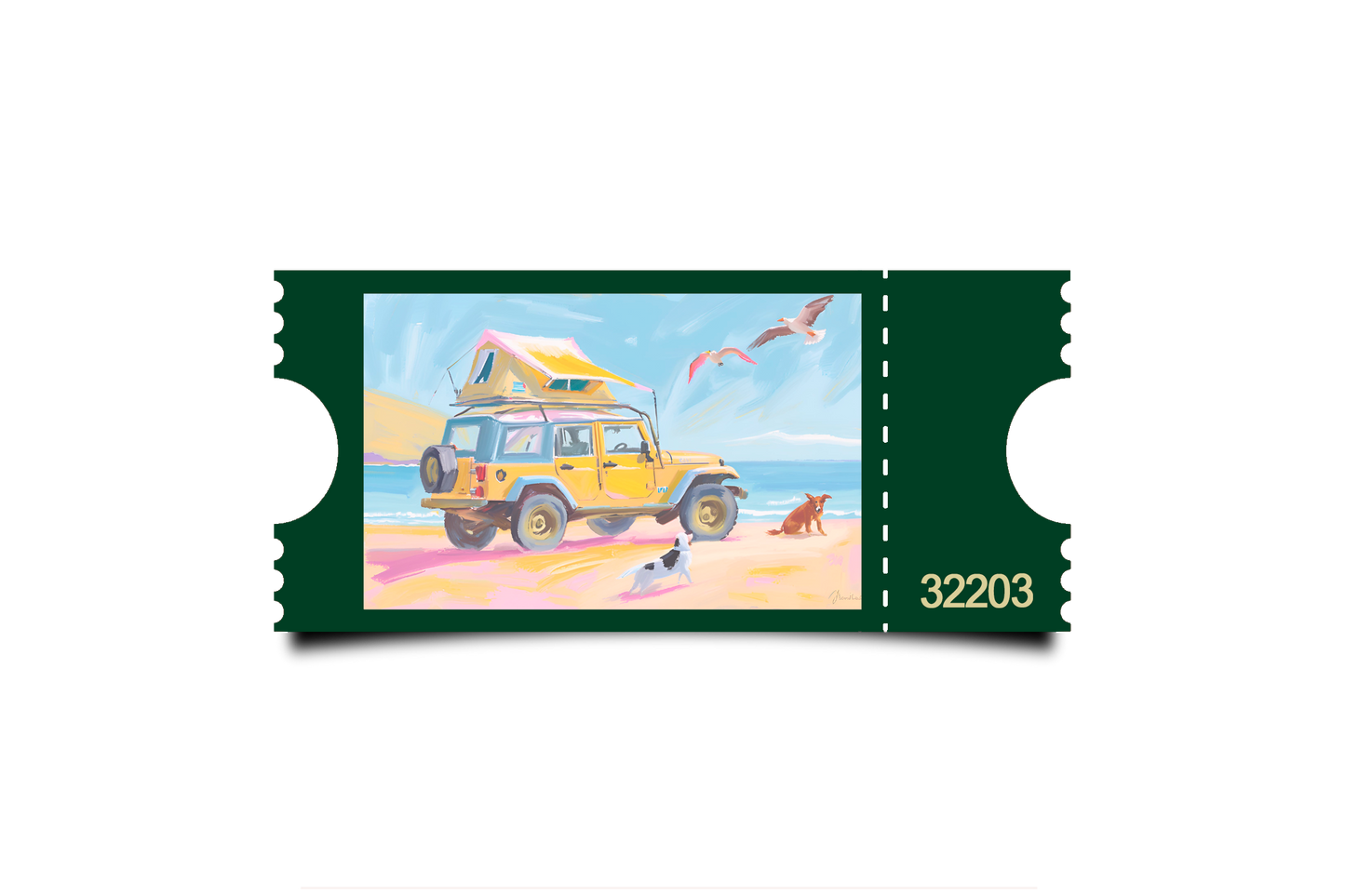 Boleto Ilustración N 32203