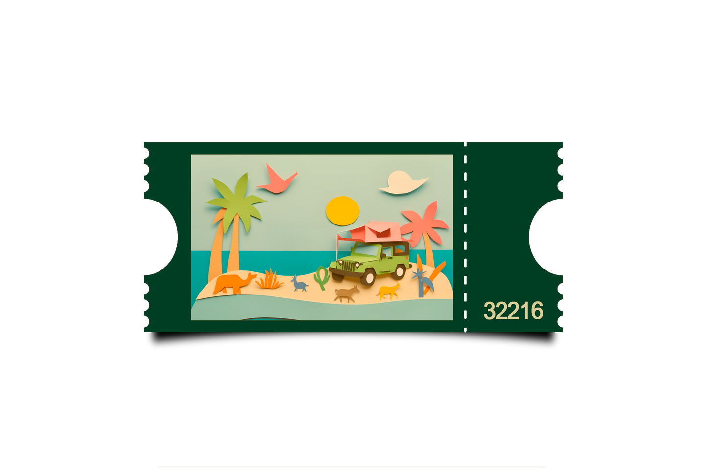 Boleto Ilustración N 32216
