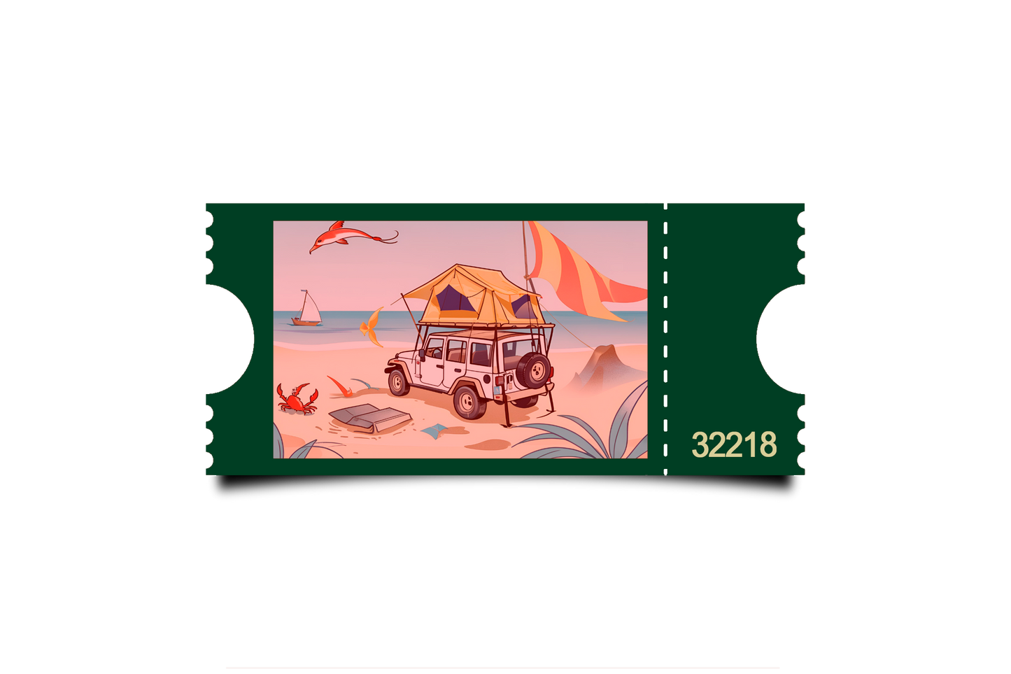 Boleto Ilustración N 32218