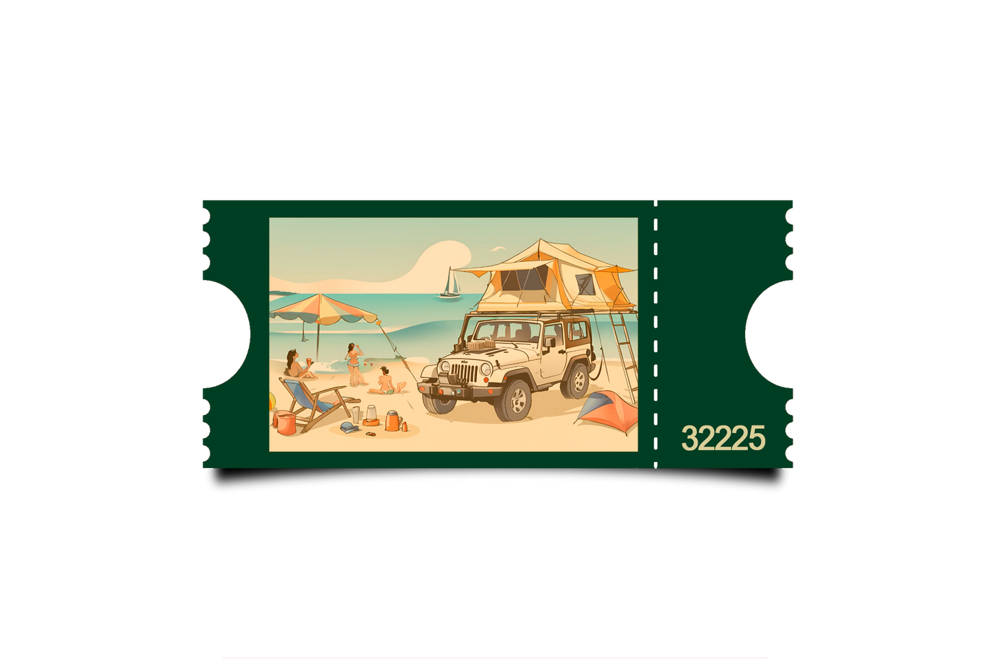 Boleto Ilustración N 32225