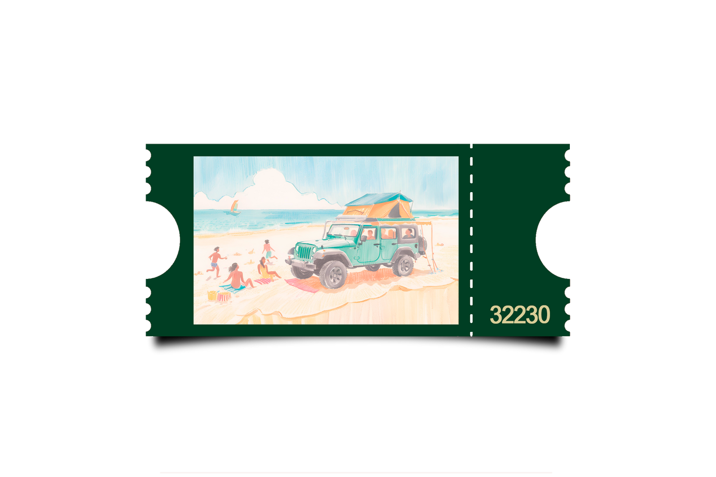 Boleto Ilustración N 32230
