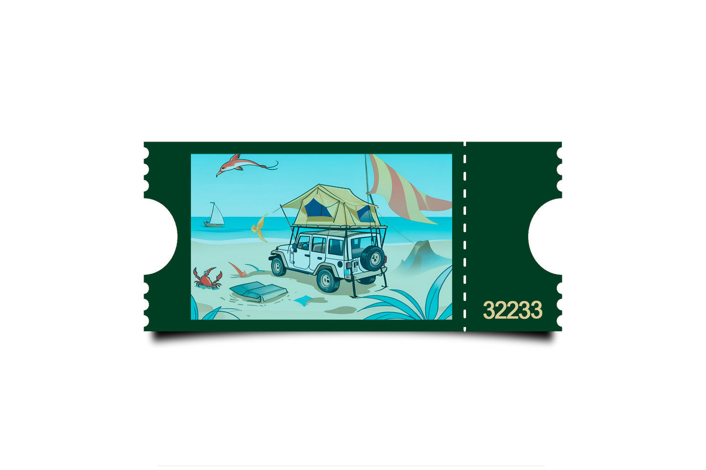 Boleto Ilustración N 32233