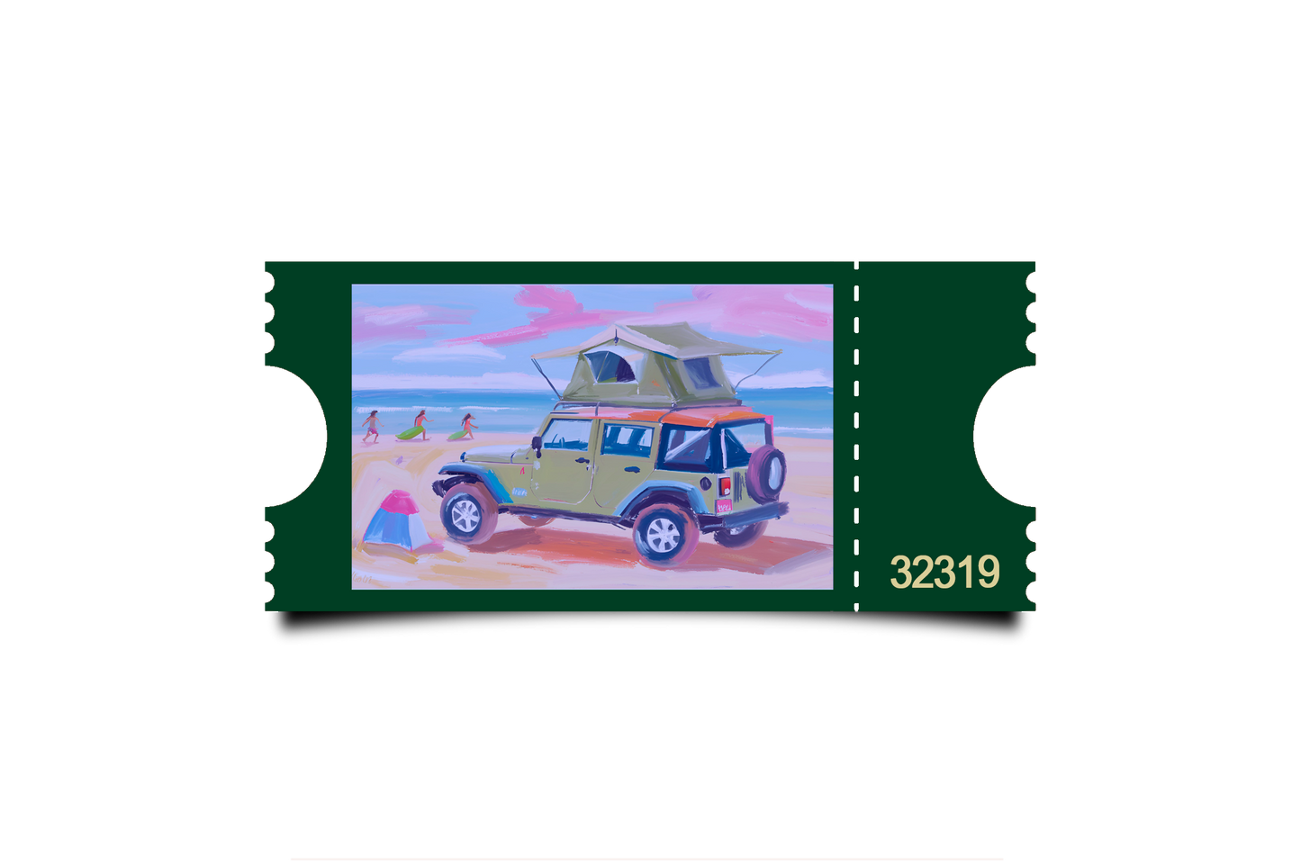 Boleto Ilustración N 32319
