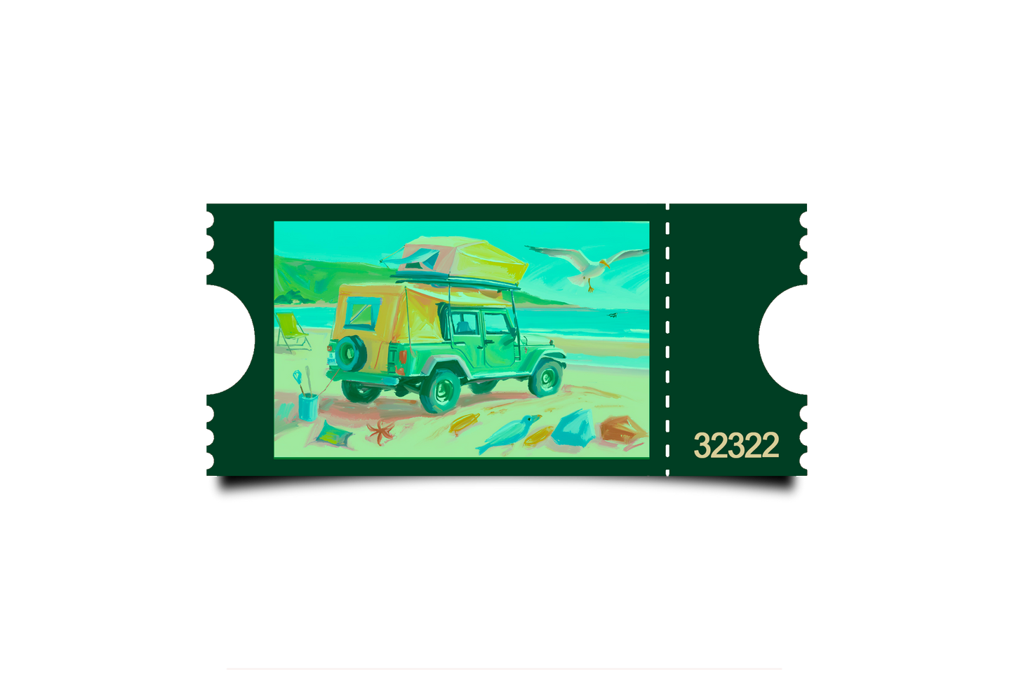 Boleto Ilustración N 32322