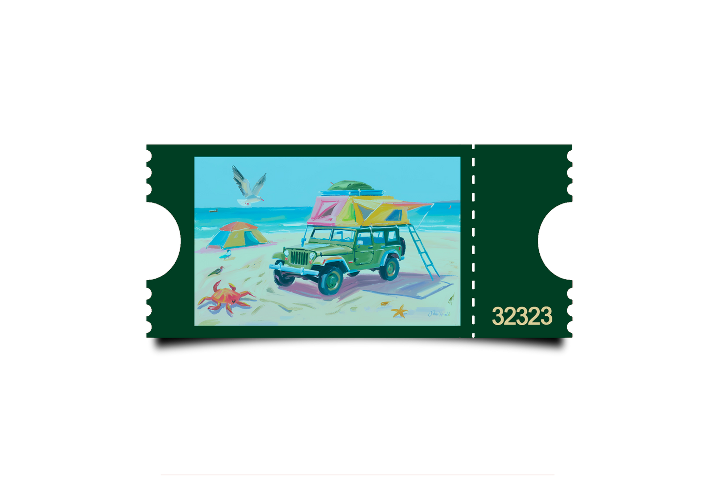 Boleto Ilustración N 32323