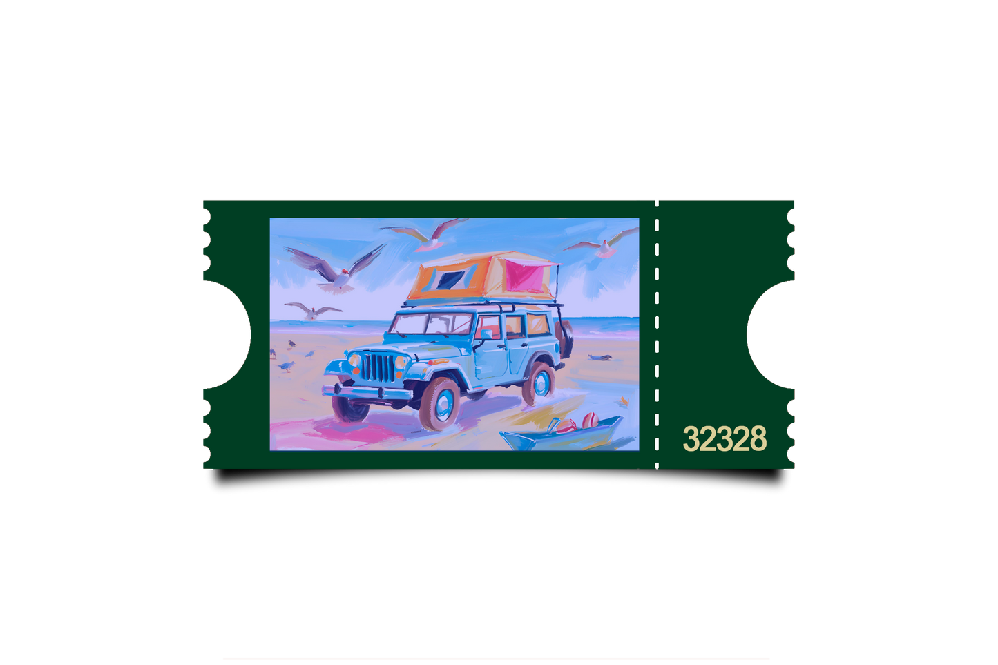 Boleto Ilustración N 32328