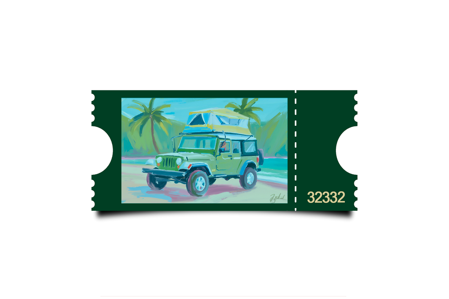 Boleto Ilustración N 32332