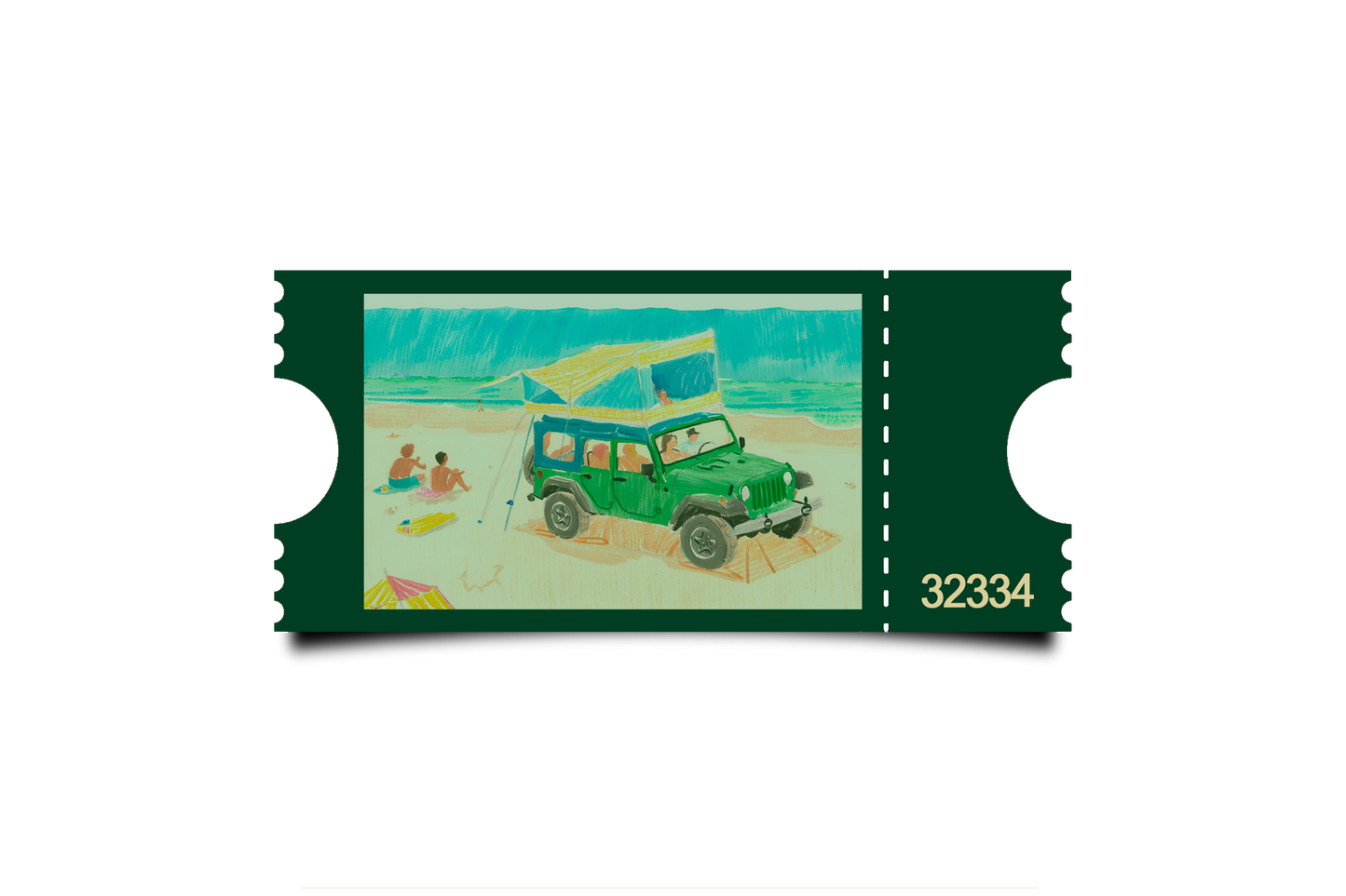 Boleto Ilustración N 32334