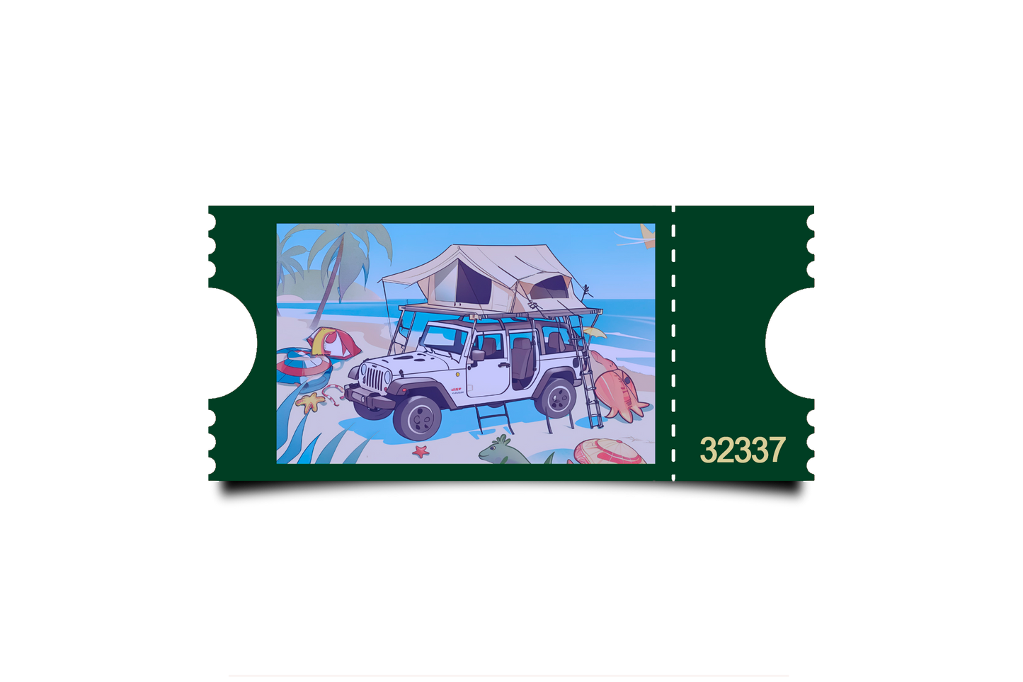 Boleto Ilustración N 32337