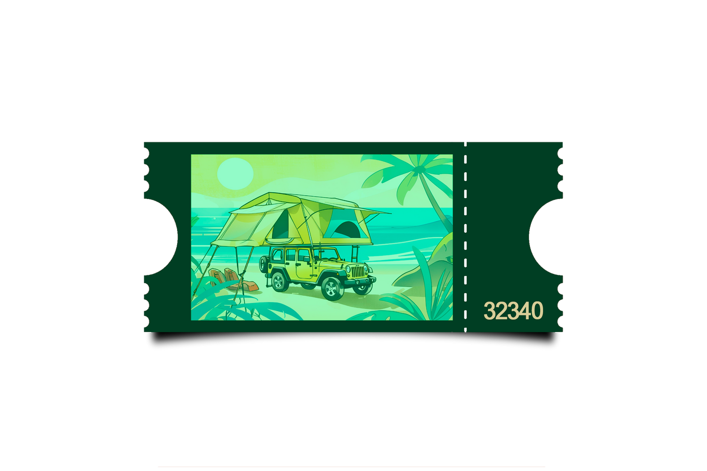 Boleto Ilustración N 32340
