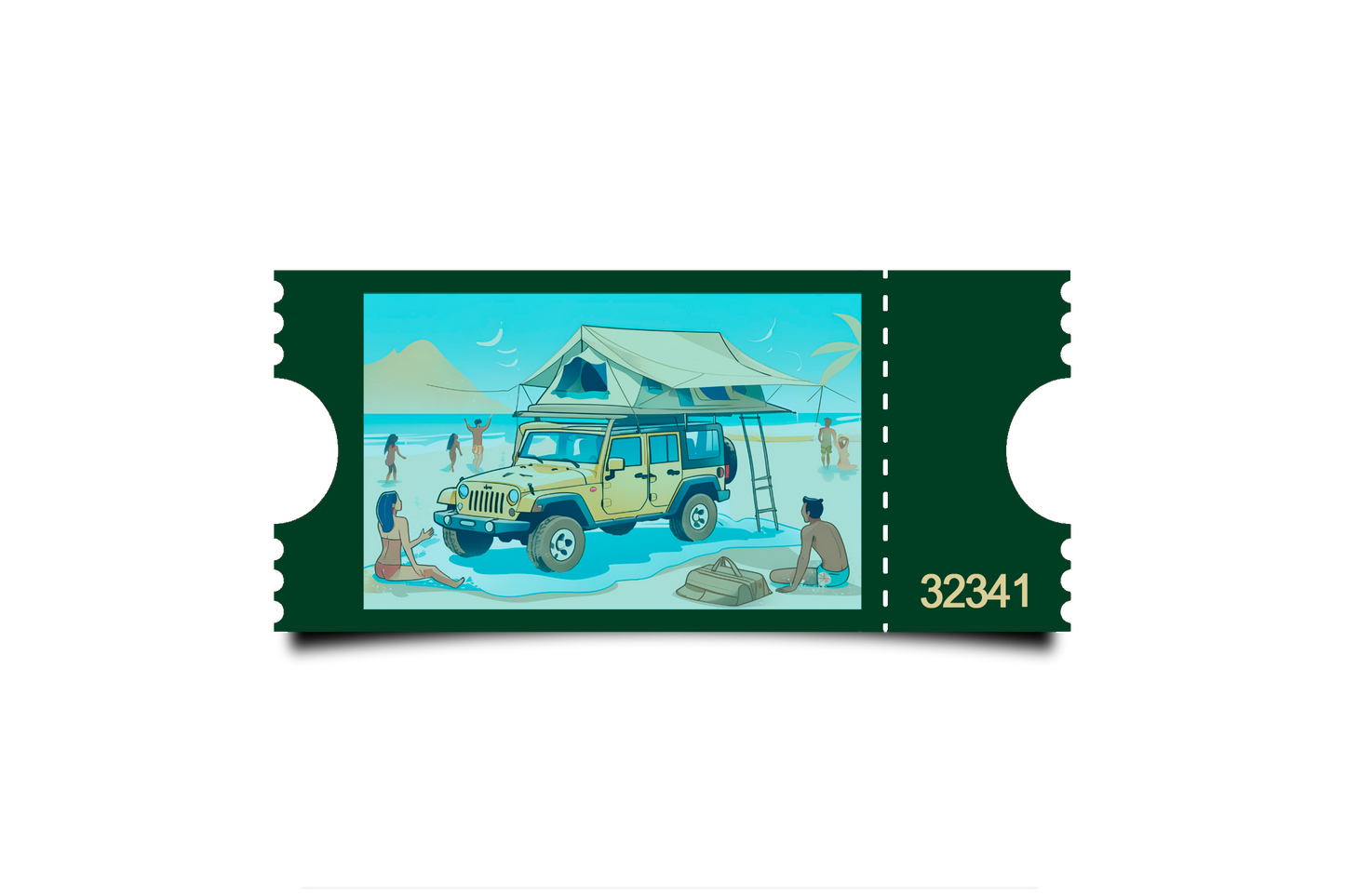 Boleto Ilustración N 32341