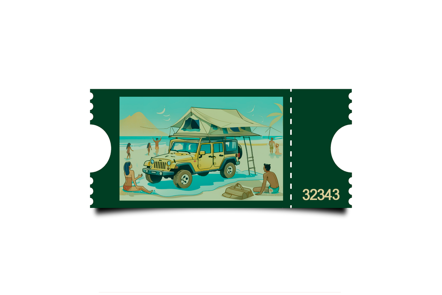 Boleto Ilustración N 32343