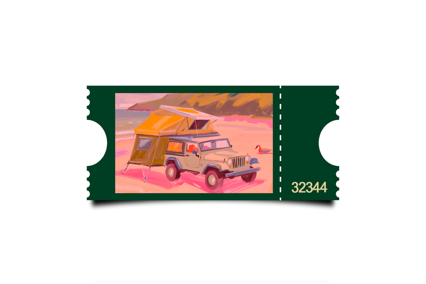Boleto Ilustración N 32344