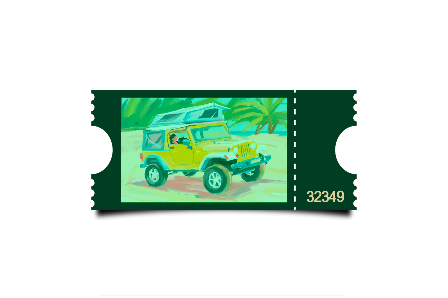 Boleto Ilustración N 32349