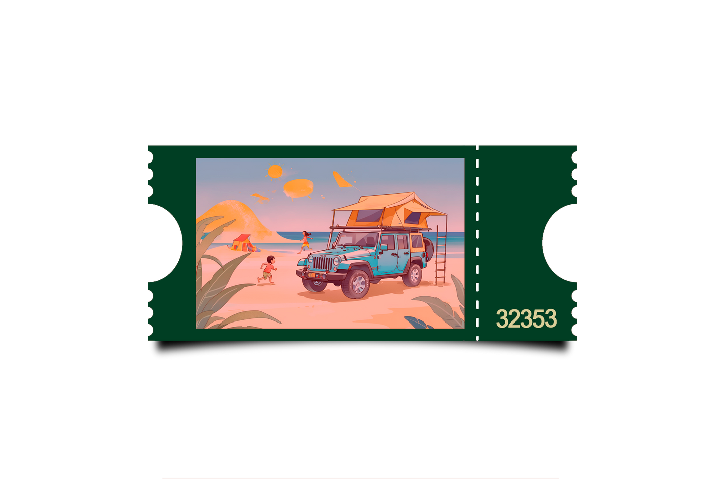 Boleto Ilustración N 32353