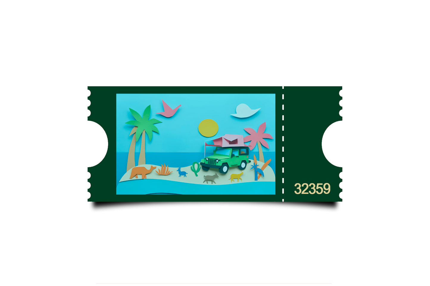 Boleto Ilustración N 32359
