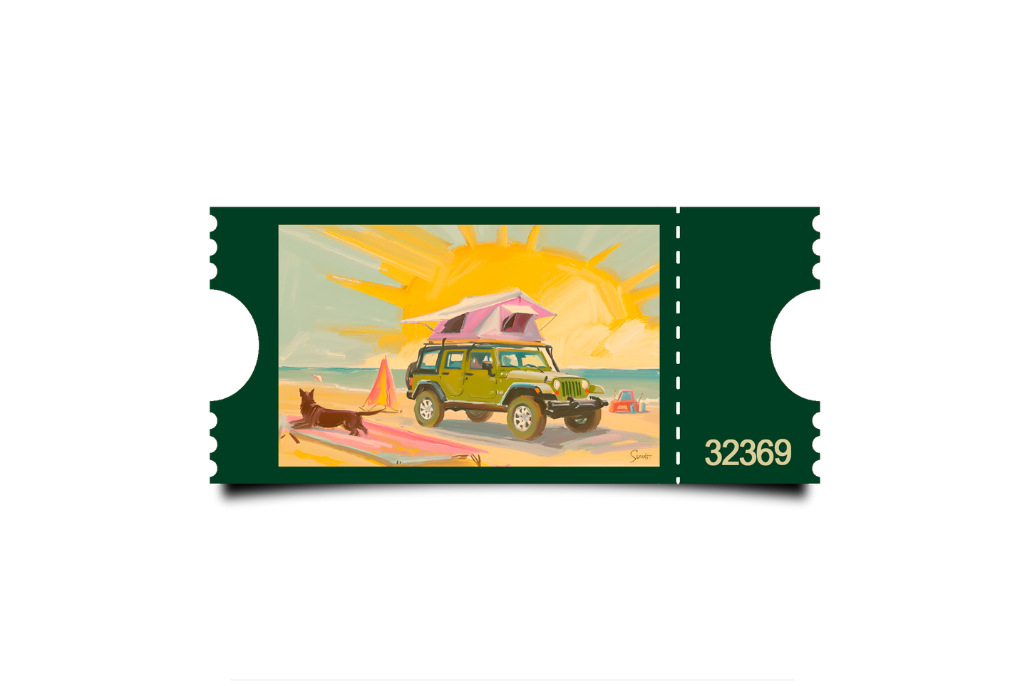 Boleto Ilustración N 32369