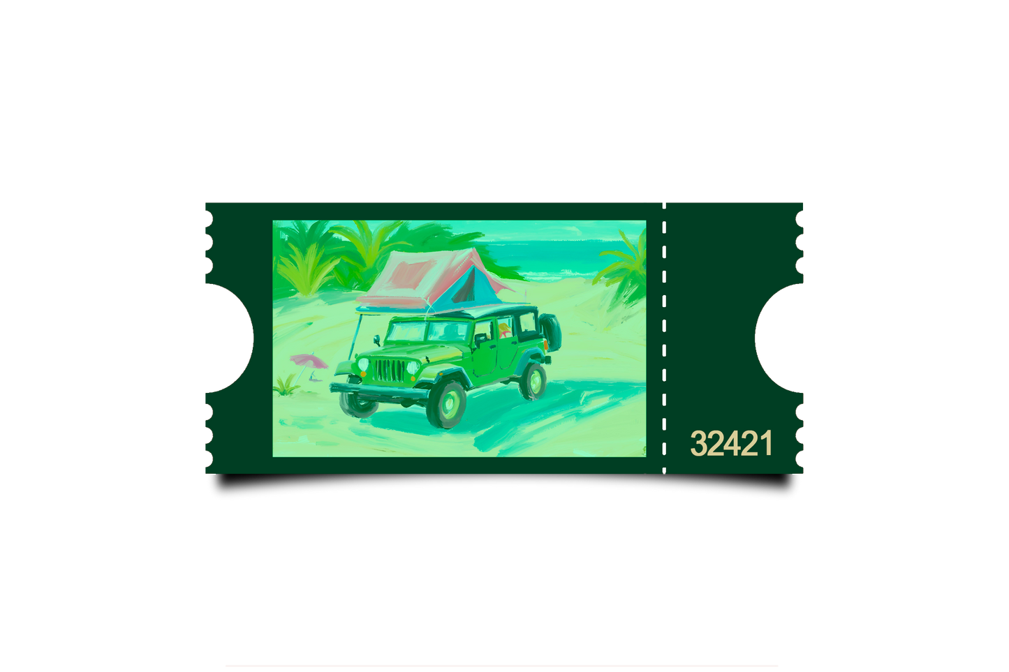 Boleto Ilustración N 32421