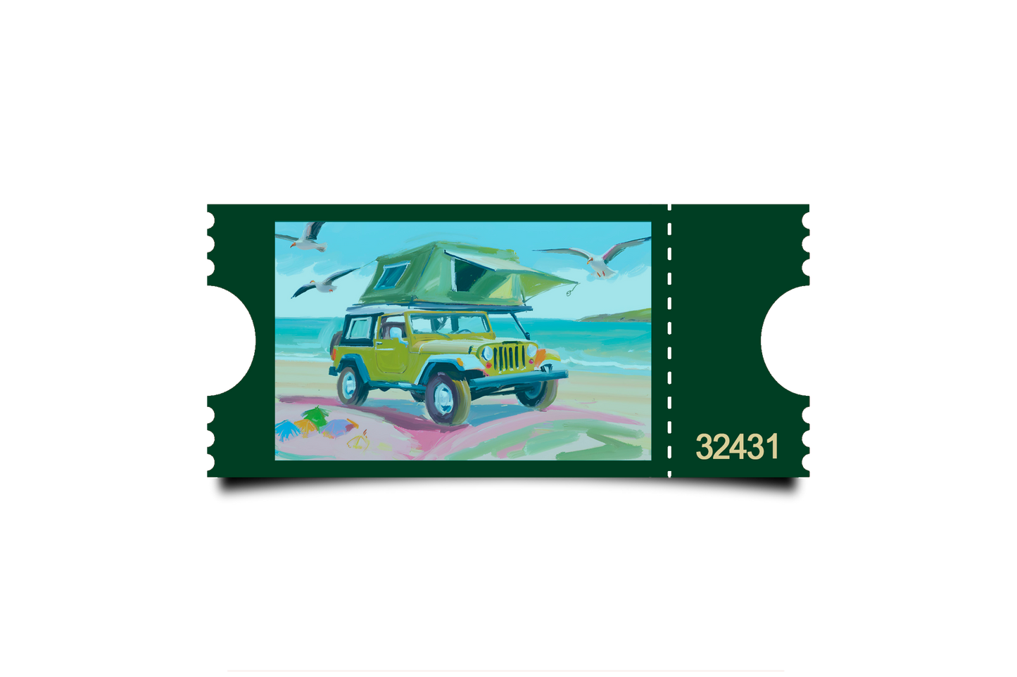 Boleto Ilustración N 32431
