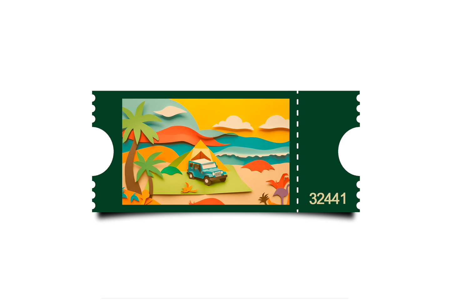 Boleto Ilustración N 32441