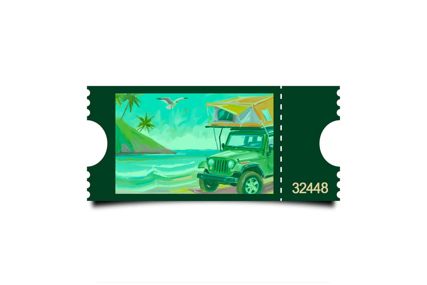 Boleto Ilustración N 32448