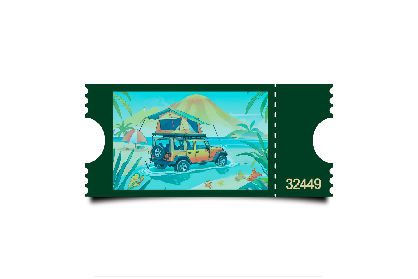 Boleto Ilustración N 32449