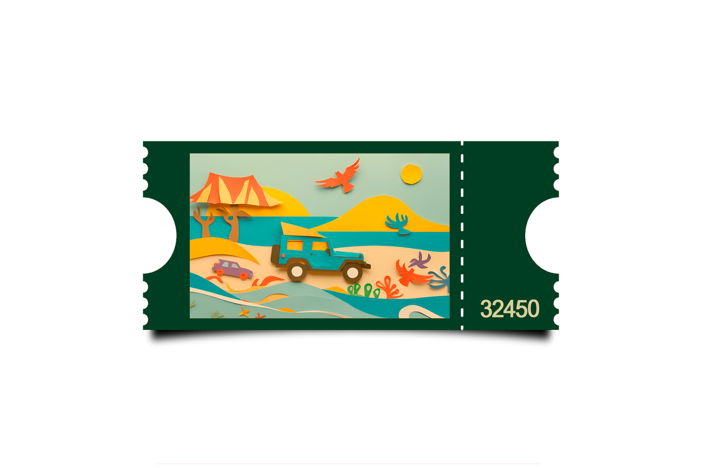 Boleto Ilustración N 32450