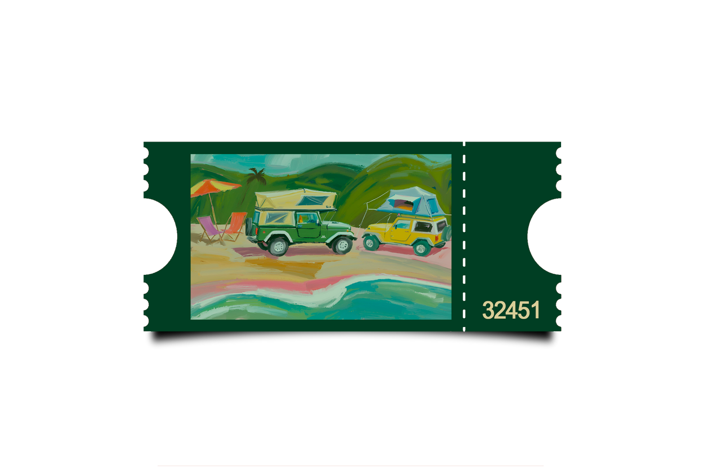 Boleto Ilustración N 32451