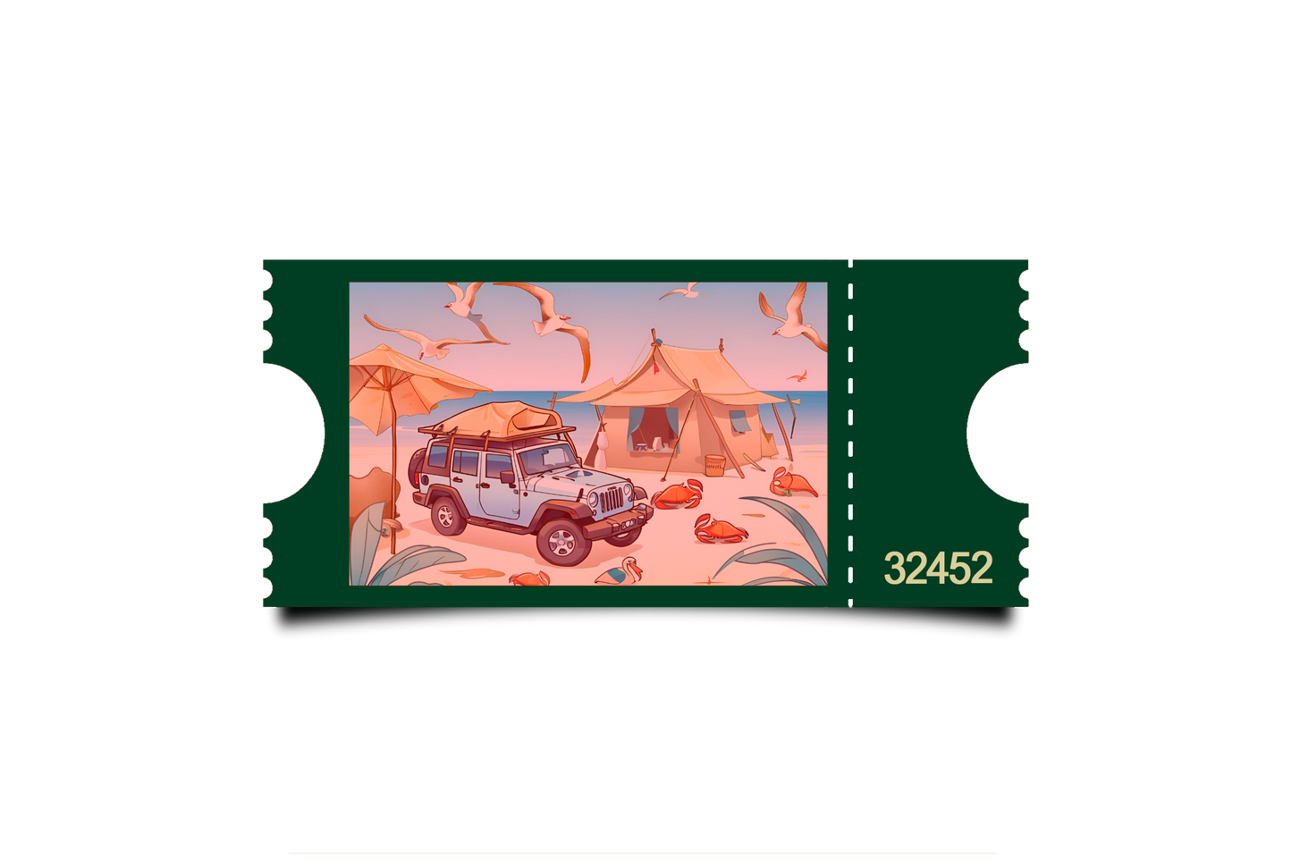 Boleto Ilustración N 32452